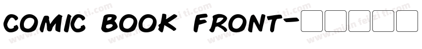 comic book front字体转换